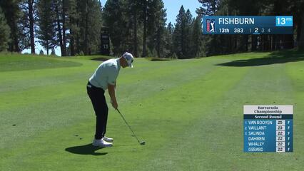 Patrick Fishburn | Round 2 | 13th hole | Shot 2 | 2025 Barracuda