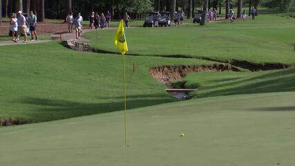 Ángel Cabrera | Round 4 | 5th hole | Shot 3 | 2025 Tradition