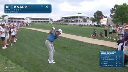 Jake Knapp | Round 4 | 18th hole | Shot 2 | 2025 Houston Open