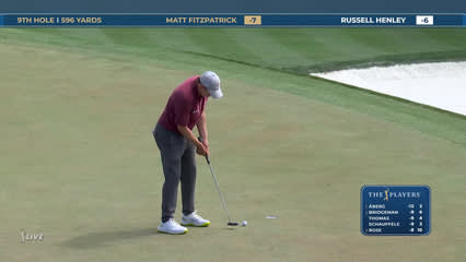 Matt Fitzpatrick | Round 3 | 9th hole | Shot 4 | 2026 THE PLAYERS