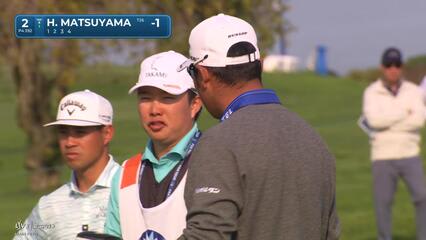 Hideki Matsuyama | Round 3 | 2nd hole | Shot 2 | 2025 Farmers