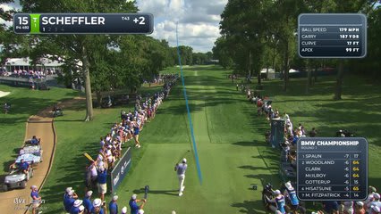Scottie Scheffler | Round 1 | 15th hole | Shot 1 | 2026 BMW Championship