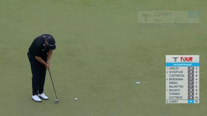 Shane Lowry | Round 2 | 16th hole | Shot 3 | 2025 TOUR Championship