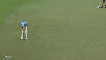 Sam Burns | Round 3 | 1st hole | Shot 4 | 2025 TOUR Championship