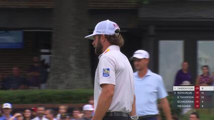 Cameron Young | Round 3 | 9th hole | Shot 4 | 2025 Wyndham