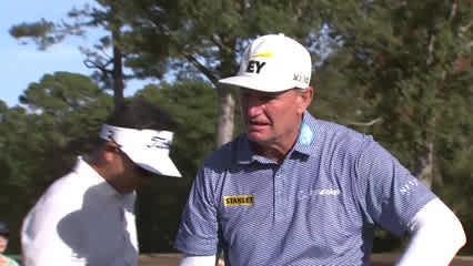 Ernie Els | Round 3 | 16th hole | Shot 1 | 2025 Dominion