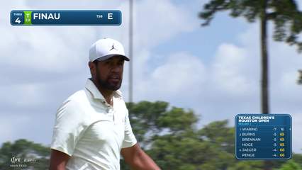 Tony Finau | Round 1 | 4th hole | Shot 4 | 2026 Texas Children's
