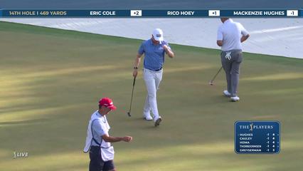 Mackenzie Hughes | Round 1 | 14th hole | Shot 5 | 2026 THE PLAYERS