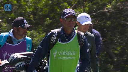 Jordan Spieth | Round 2 | 9th hole | Shot 1 | 2025 Valspar