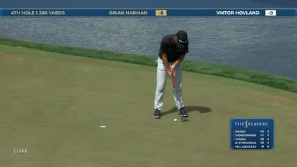 Brian Harman | Round 4 | 4th hole | Shot 4 | 2026 THE PLAYERS