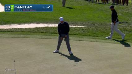 Patrick Cantlay | Round 1 | 18th hole | Shot 5 | 2026 Valspar