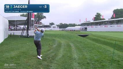 Stephan Jaeger | Round 2 | 18th hole | Shot 2 | 2025 Rocket Classic