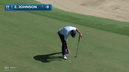 Zach Johnson | Round 2 | 17th hole | Shot 4 | 2025 Sony Open