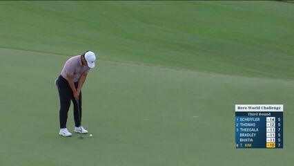 Tom Kim | Round 3 | 8th hole | Shot 3 | 2024 Hero World Challenge