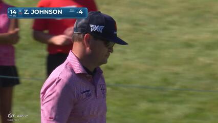 Zach Johnson | Round 2 | 14th hole | Shot 4 | 2025 John Deere