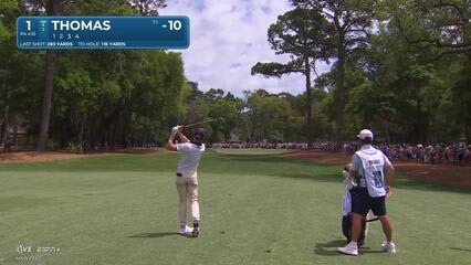 Justin Thomas | Round 2 | 1st hole | Shot 2 | 2025 RBC Heritage