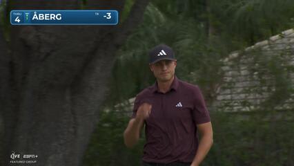 Ludvig Åberg | Round 3 | 4th hole | Shot 4 | 2025 Arnold Palmer Invitational