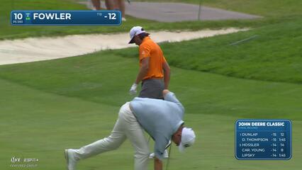 Rickie Fowler | Round 4 | 10th hole | Shot 3 | 2025 John Deere