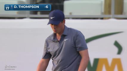 Davis Thompson | Round 2 | 17th hole | Shot 4 | 2025 WM Phoenix Open