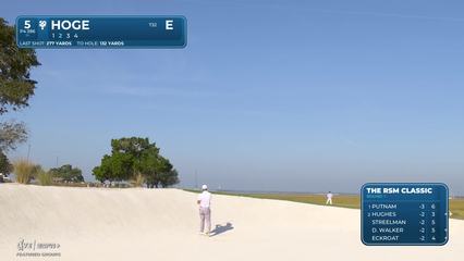 Tom Hoge | Round 1 | 5th hole | Shot 2 | 2025 The RSM Classic