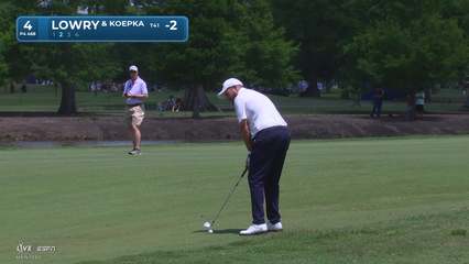 Shane Lowry | Round 1 | 4th hole | Shot 2 | 2026 Zurich Classic
