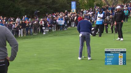 Rory McIlroy | Round 4 | 1st hole | Shot 4 | 2025 AT&T Pebble Beach