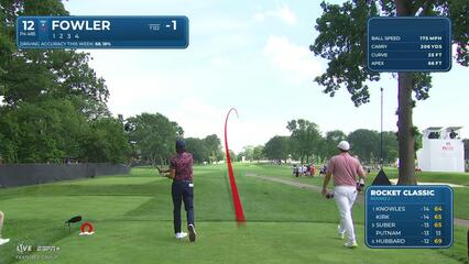 Rickie Fowler | Round 2 | 12th hole | Shot 1 | 2025 Rocket Classic