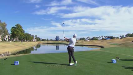 Rasmus Højgaard | Round 2 | 13th hole | Shot 1 | 2026 The American Express