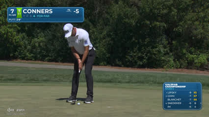 Corey Conners | Round 2 | 7th hole | Shot 4 | 2026 Valspar