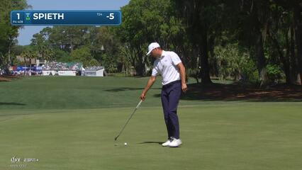Jordan Spieth | Round 3 | 1st hole | Shot 4 | 2025 RBC Heritage
