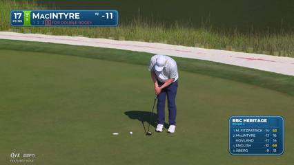 Robert MacIntyre | Round 2 | 17th hole | Shot 5 | 2026 RBC Heritage