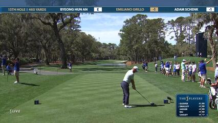 Emiliano Grillo | Round 1 | 15th hole | Shot 1 | 2025 THE PLAYERS