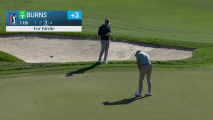 Sam Burns | Round 1 | 11th hole | Shot 3 | 2025 Arnold Palmer