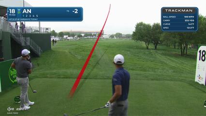 Byeong Hun An | Round 1 | 18th hole | Shot 1 | 2025 THE CJ CUP