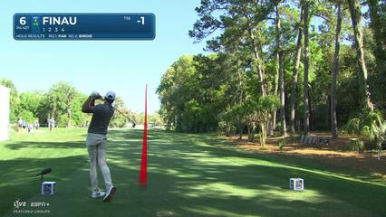 Tony Finau | Round 3 | 6th hole | Shot 1 | 2025 RBC Heritage