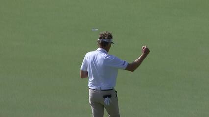 Bernhard Langer | Round 2 | 18th hole | Shot 3 | 2025 Mitsubishi
