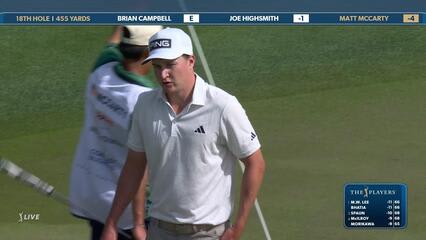 Matt McCarty | Round 2 | 18th hole | Shot 4 | 2025 THE PLAYERS