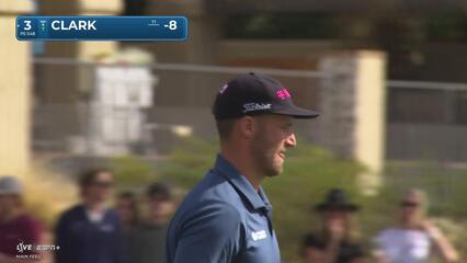 Wyndham Clark | Round 2 | 3rd hole | Shot 5 | 2025 WM Phoenix Open