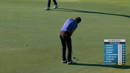 Nico Echavarria | Round 3 | 16th hole | Shot 4 | 2024 The RSM Classic