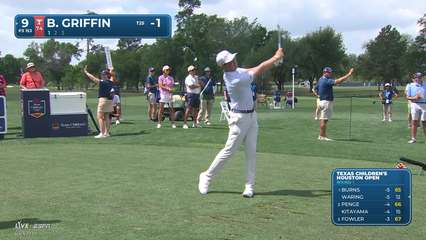 Ben Griffin | Round 1 | 9th hole | Shot 1 | 2026 Texas Children's