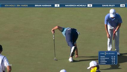 Davis Riley | Round 2 | 4th hole | Shot 5 | 2026 THE PLAYERS