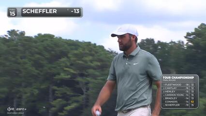 Scottie Scheffler | Round 4 | 15th hole | Shot 5 | 2025 TOUR Championship