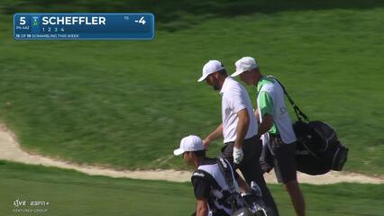 Scottie Scheffler | Round 4 | 5th hole | Shot 3 | 2025 Genesis