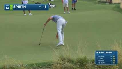 Jordan Spieth | Round 1 | 13th hole | Shot 4 | 2026 Rocket Classic