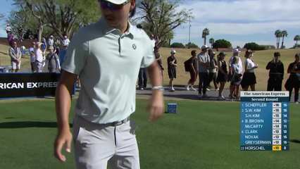 Billy Horschel | Round 2 | 9th hole | Shot 1 | 2026 The American Express