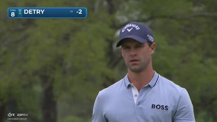 Thomas Detry | Round 1 | 8th hole | Shot 4 | 2025 Houston Open