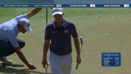 Matt Fitzpatrick | Round 2 | 10th hole | Shot 3 | 2026 THE PLAYERS