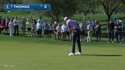 Justin Thomas | Round 1 | 5th hole | Shot 4 | 2025 The American Express