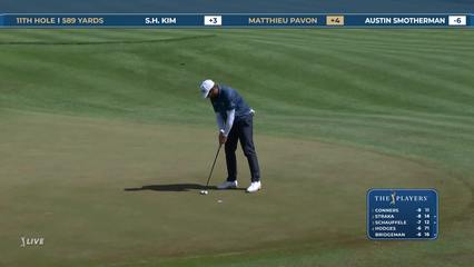 Matthieu Pavon | Round 2 | 11th hole | Shot 5 | 2026 THE PLAYERS