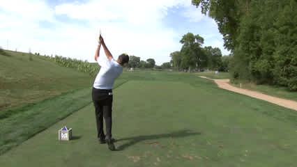 Steven Alker | Round 1 | 14th hole | Shot 1 | 2025 Sanford Int